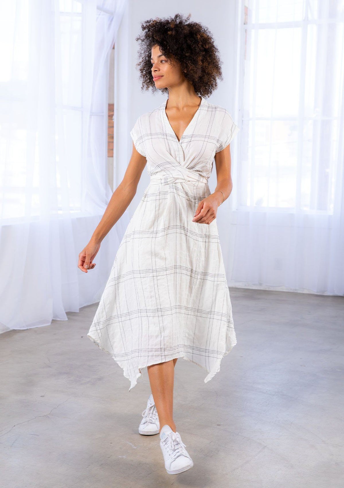 women's short sleeve cotton dress Drop Waist Eyelet Shift In Ivory The thickness is moderate original-decade-2000s Size | UK sizes:6.5 Sheer Bone Corset A-Line