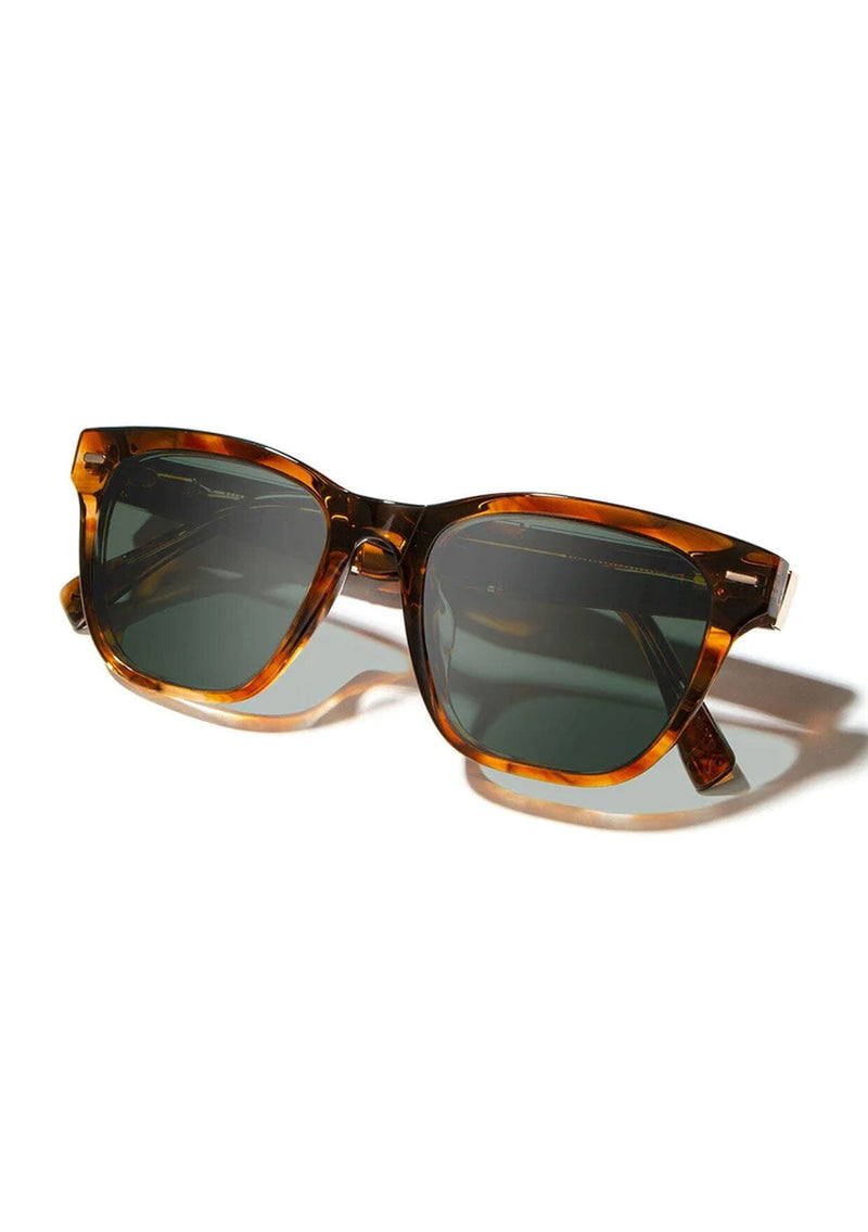 [Color: Autumn] Retro style unisex sunglasses in an acetate frame. 