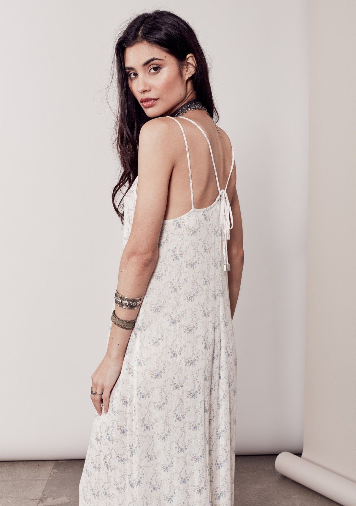 chinese dress ladies Thats So Fetch | Lola Maxi Dress | Blue main image 0