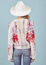 [Color: Poppy/Violet]