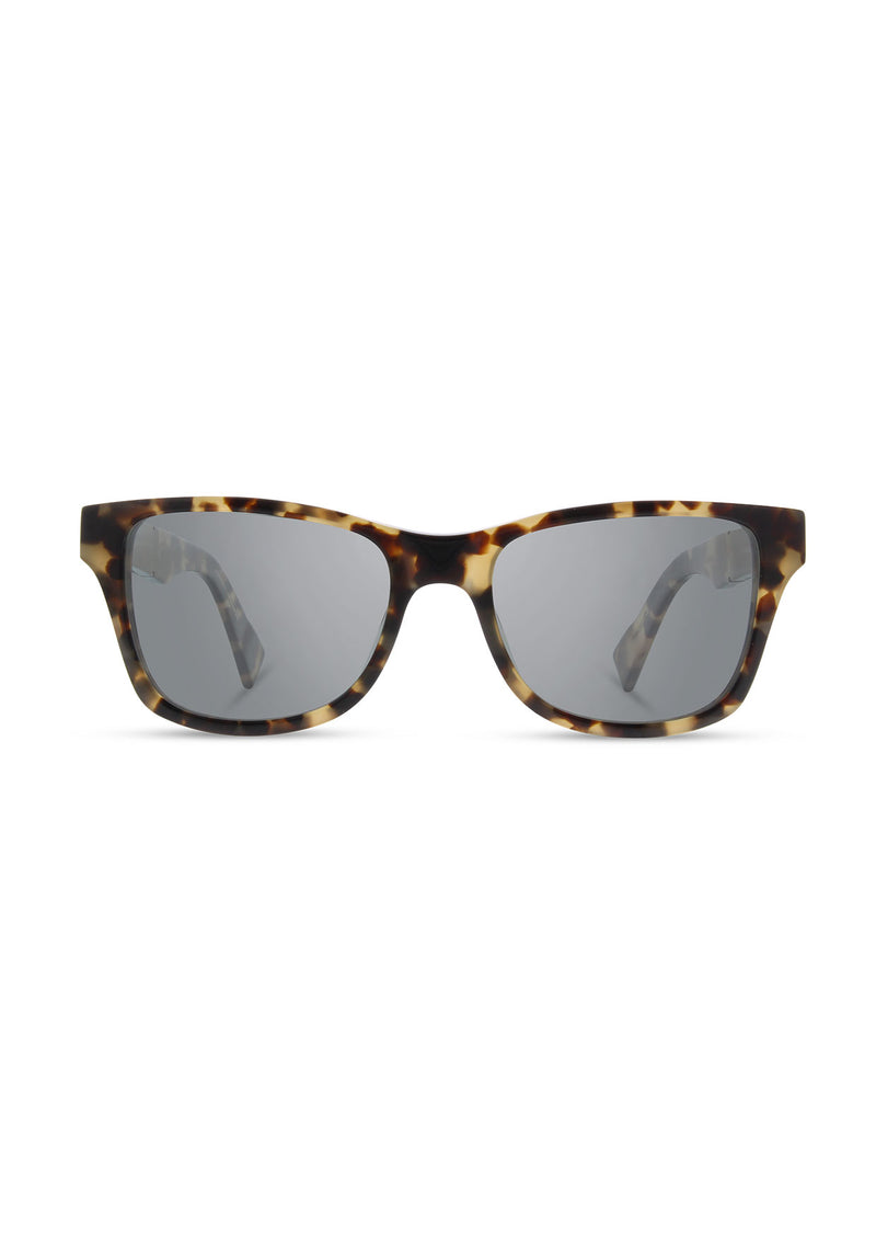 [Color: Havana] Classic sunglasses frames made from Italian acetate. 
