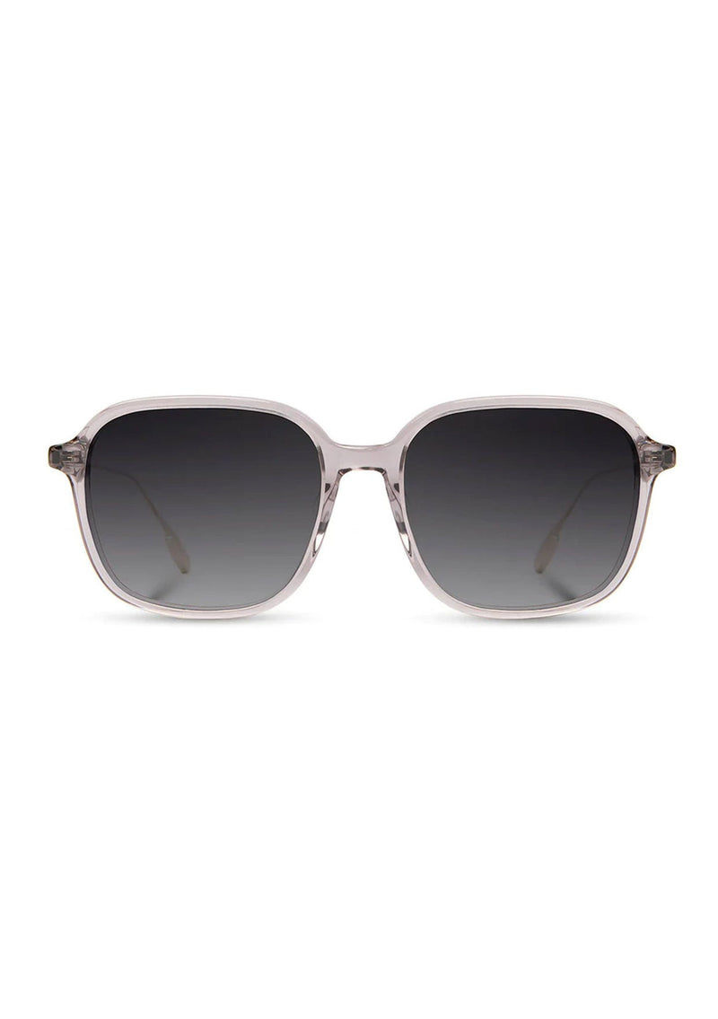 [Color: Smoke] Chic oversize sunglasses in an acetate frame. 
